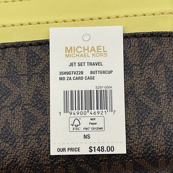 Michael Kors Medium ZA Card Case Wallet - Picture 5 of 5